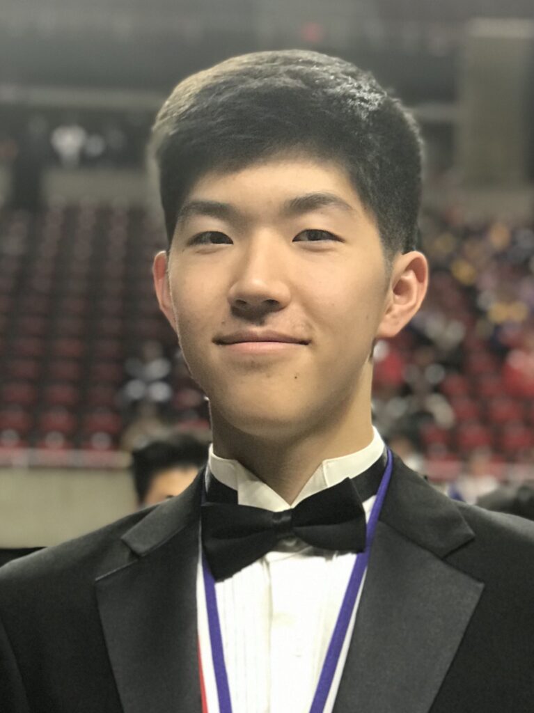 Yihoon Shin Central Iowa Symphony 2019 Young Artist Winner