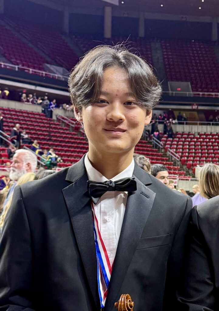 CIS Young Artists Competition Winner 2026, Qimeng Michael Li, violin